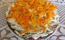 Печеночный торт из куриной печени — вкусные пошаговые рецепты