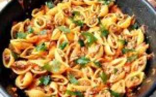 Как приготовить быстро, вкусно и оригинально жареные макароны: рецепты с фото