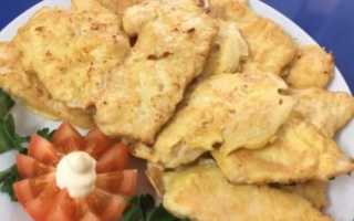 Куриное филе в кляре. Как приготовить сочную куриную грудку под хрустящей корочкой