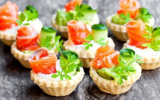 Тарталетки с семгой: подборка самых вкусных рецептов