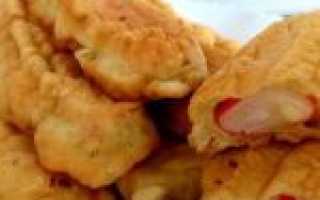 Крабовые палочки в кляре, рецепты приготовления с фото пошагово
