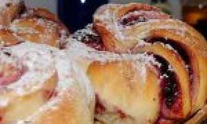 Булочки с вареньем — рецепты вкусных домашних булочек